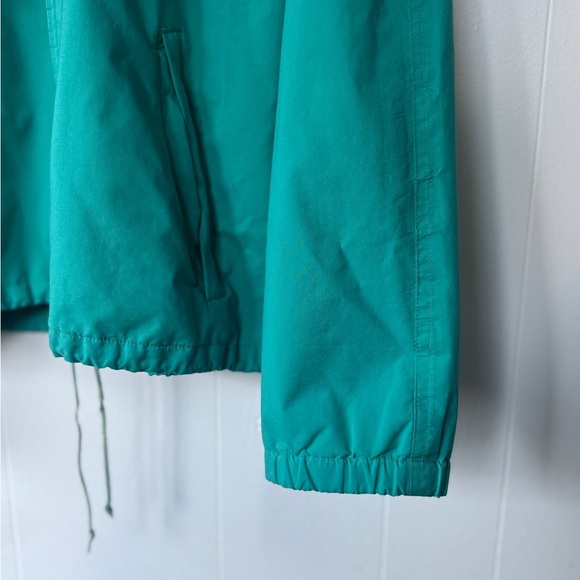 Vintage Eddie Bauer Gore-Tex Jacket Mens Small Teal Green Outdoor Anorak ✨ - Picture 10 of 14